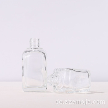 Quadratische 30ml Kosmetikglasflasche für ätherische Öle